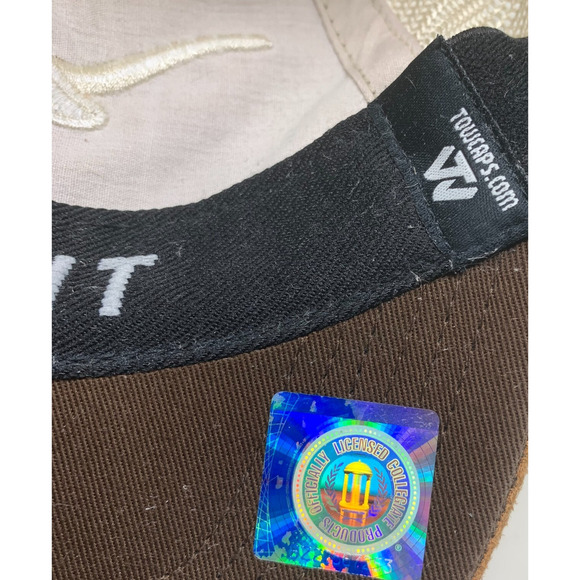 TOW University of Texas UT Longhorns Waxed Cotton Fitted Hat Cap Top of World - Picture 6 of 7